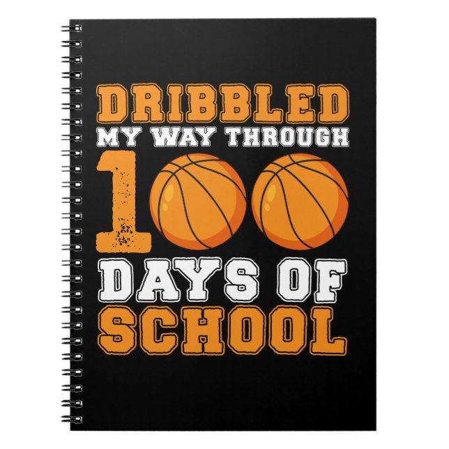 Cuaderno Mi camino a través del básquetbol escolar de 100 d (Frente)