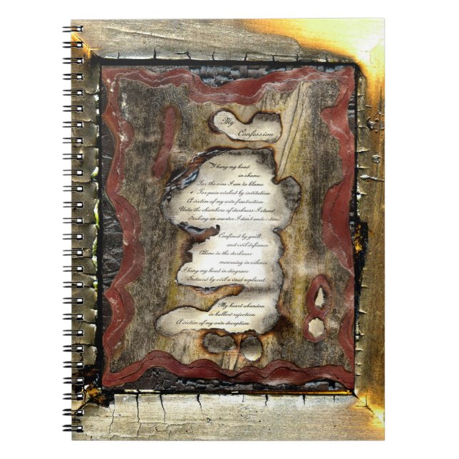 Cuaderno Mi confesión (Frente)