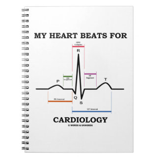 Cuaderno Mi Corazón Golpea Por Cardiología (ECG / EKG)