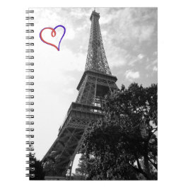 Cuaderno Mi Corazón Sale A París