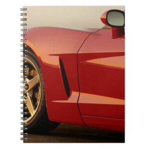 Cuaderno Mi Corvette rojo