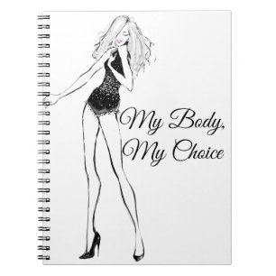 Cuaderno Mi cuerpo, mi elección para las mujeres Derechos d
