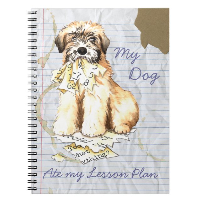 Cuaderno Mi de trigo comió mi plan de lección (Frente)