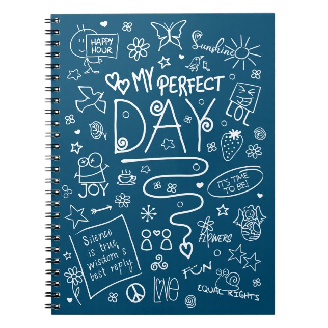 Cuaderno Mi día perfecto - Pensamiento positivo 2a (Frente)
