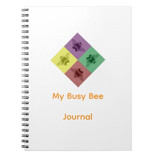 Cuaderno Mi Diario Abeja Ocupada (Frente)
