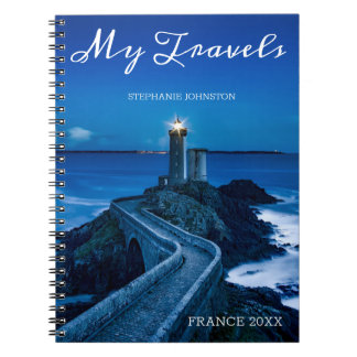 Cuaderno Mi diario de viajes personalizado en Francia