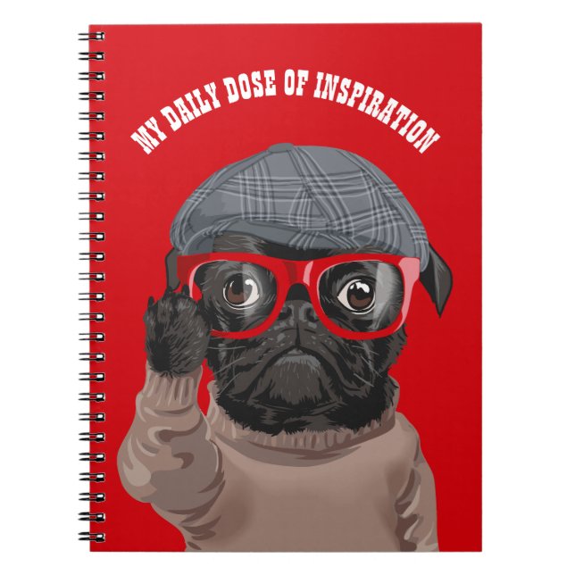 Cuaderno Mi dosis diaria de inspiración (Frente)