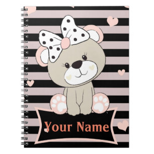 Cuaderno Mi dulce oso