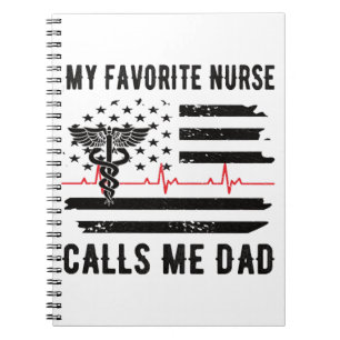 Cuaderno Mi enfermera favorita me llama Enfermería de enfer