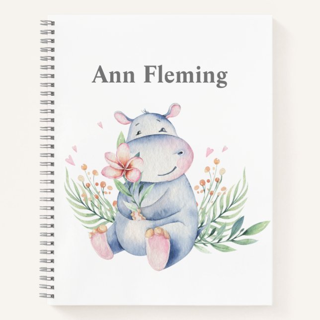 Cuaderno Mi esbozo de Hippo (Anverso)