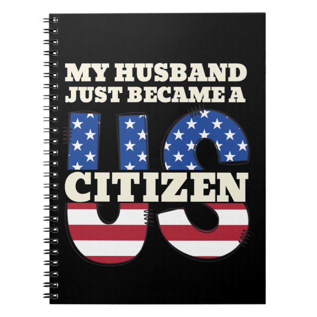 Cuaderno Mi Esposo Se Ha Convertido En Un Ciudadano Estadou (Frente)