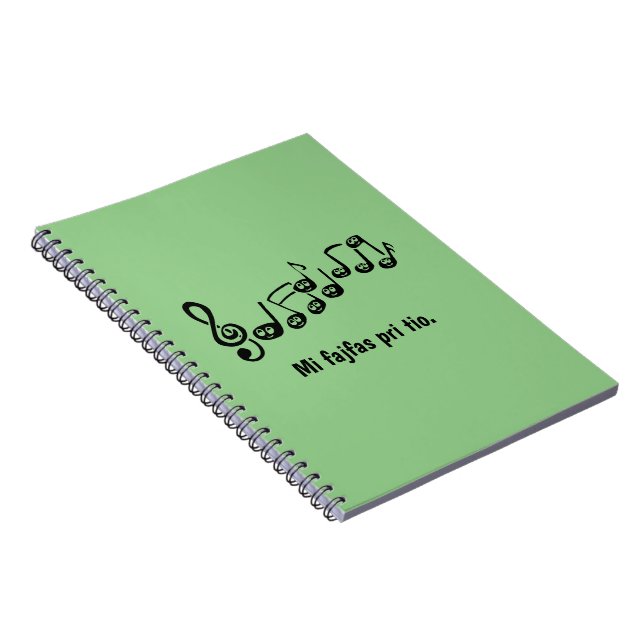 Cuaderno Mi fajfas pri tio. (Lado Derecho)