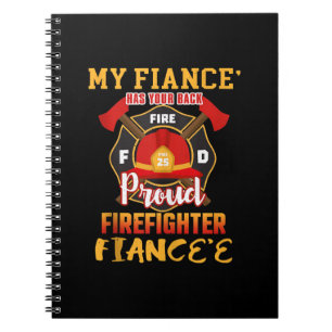 Cuaderno Mi Fianza Tiene Tu Fianza De Bombero Orgullosa En