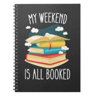 Cuaderno Mi Fin de Semana Está Totalmente Reservado Amantes
