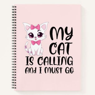 Cuaderno Mi gato está llamando