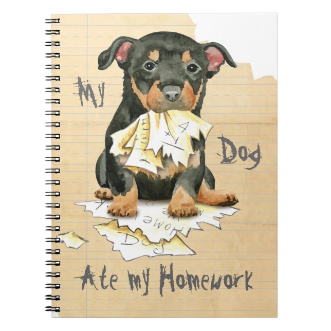Cuaderno Mi Heeler De Lancashire Se Comía Mi Casa (Frente)