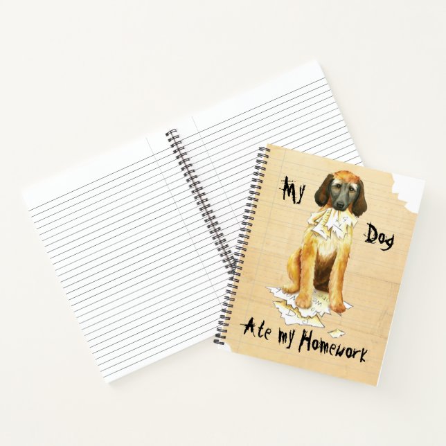 Cuaderno Mi hetero afgano comió mi hogar (Interior)