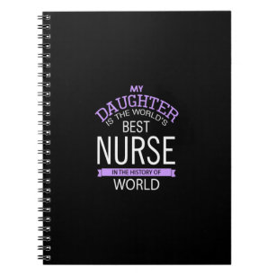 Cuaderno Mi hija es la mejor enfermera del mundo en Histo