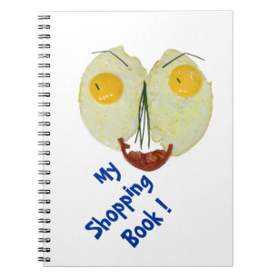 Cuaderno mi libro de compras de ovotipos