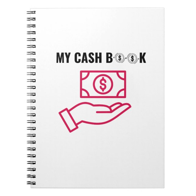 Cuaderno Mi libro de efectivo - Diario de administración de (Frente)