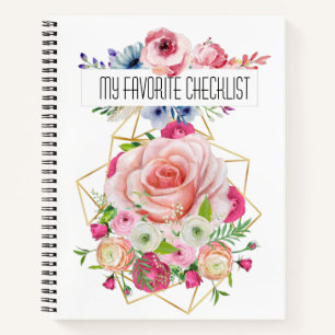 Cuaderno Mi lista de comprobación favorita