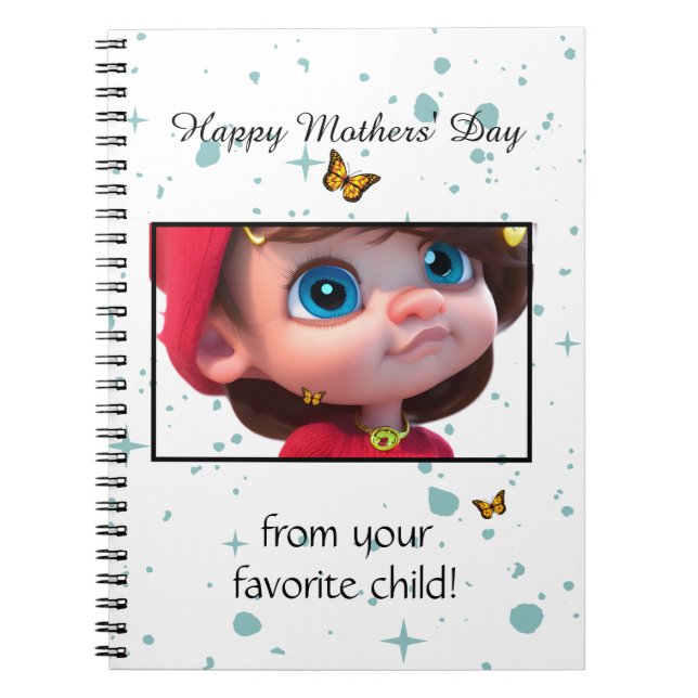 Cuaderno Mi mamá super fresca (Frente)