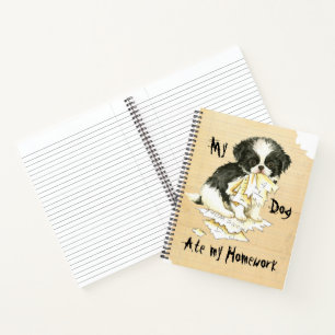 Cuaderno Mi mentón japonés se comió mi hogar