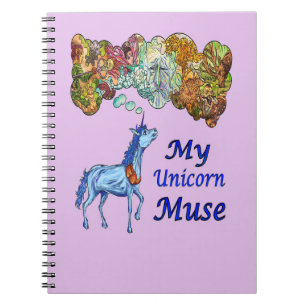 Cuaderno Mi musa de unicornio