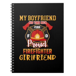 Cuaderno Mi Novio Tiene Un Bombardero Orgulloso En La Espal