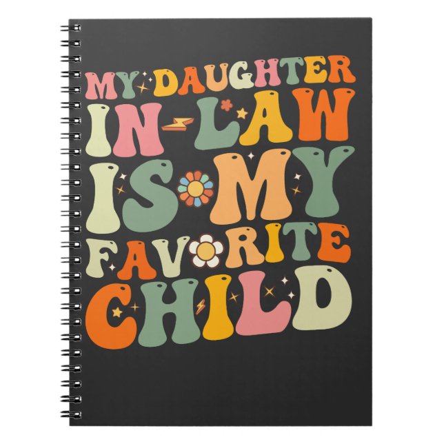 Cuaderno Mi nuera es mi hijo favorito Groovy (Frente)