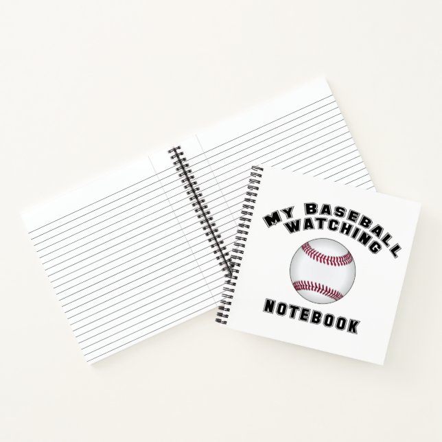 Cuaderno Mi observación de béisbol  (Interior)