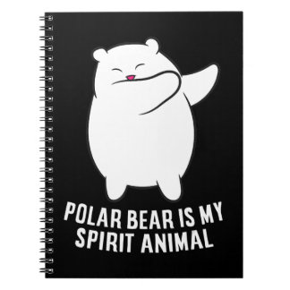 Cuaderno Mi oso polar de animal espiritual