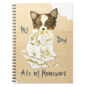 Cuaderno Mi Papillon se comió mi casa