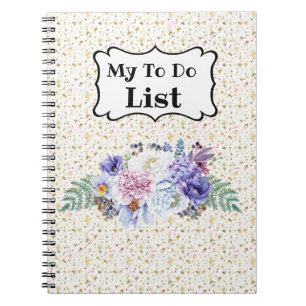 Cuaderno Mi para hacer la lista