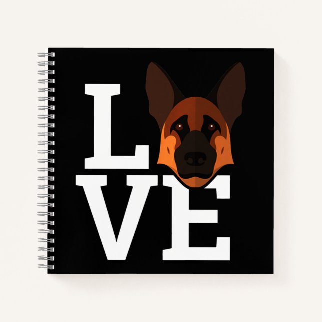Cuaderno Mi Pastor Alemán (Anverso)