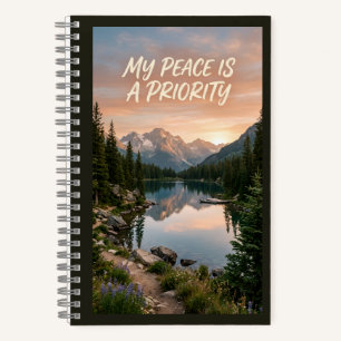 Cuaderno Mi Paz es una Prioridad
