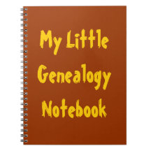 Mi pequeño bloc de notas de genealogía