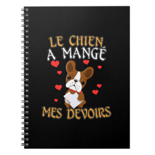 Cuaderno Mi perro se comió mi tarea - Cita de aprendizaje d