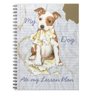 Cuaderno Mi personal de la comió mi plan de lección