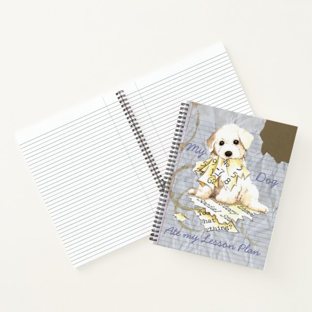 Cuaderno Mi plan de clases de Bichon Ate my (Interior)
