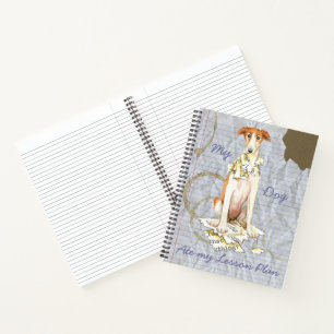 Cuaderno Mi plan de clases de Borzoi Ate My Lesage
