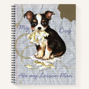 Cuaderno Mi plan de clases de Chihuahua Ate Mi Largo Abrigo