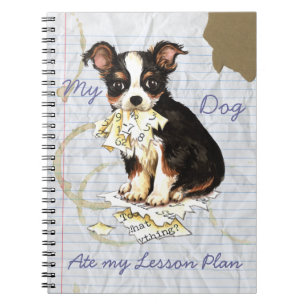 Cuaderno Mi plan de clases de Chihuahua Ate Mi Largo Abrigo