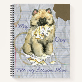 Cuaderno Mi plan de clases de Keeshond Ate