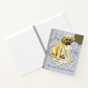 Cuaderno Mi plan de clases de mastiff Ate My Lesage