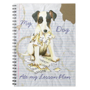 Cuaderno Mi Plan de Lecciones de Mi Smooth Fox Terrier