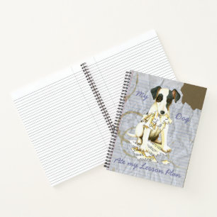 Cuaderno Mi Plan de Lecciones de Mi Smooth Fox Terrier