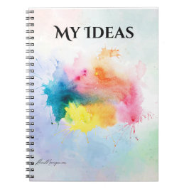 Cuaderno Mi portátil de ideas