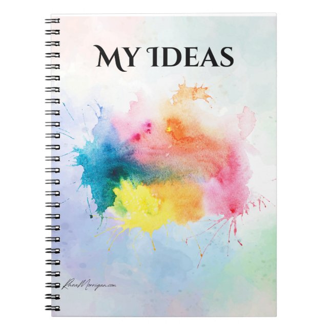 Cuaderno Mi portátil de ideas (Frente)