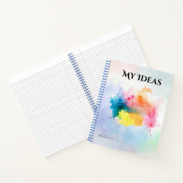 Cuaderno Mi portátil de ideas 8,5x11